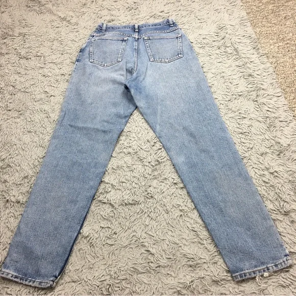 Vintage Wrangler Embroidered Skinny Jeans Blue Size 6 - Picture 4 of 15